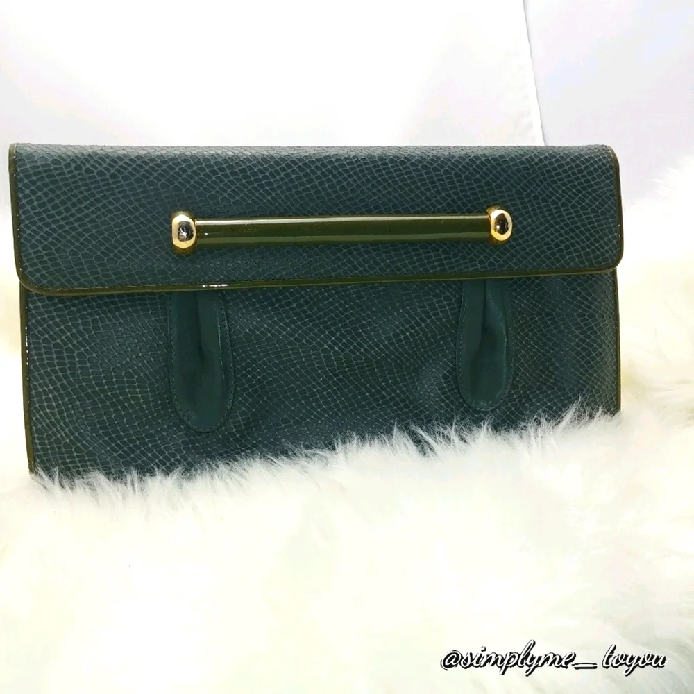 G. Parapini Leather Clutch